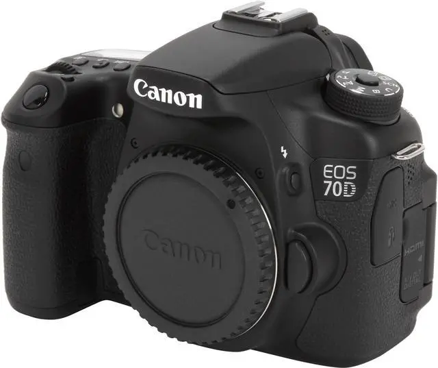 Canon EOS 70D (8469B002) Digital SLR Cameras Black Digital SLR