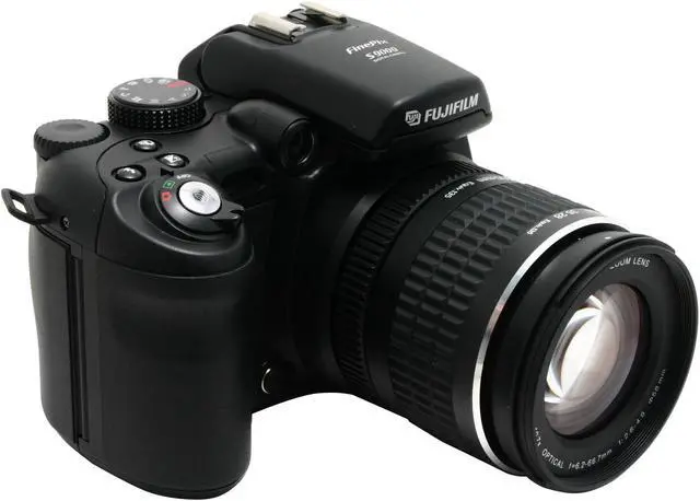 FUJIFILM FinePix S9000 Black 9.0 MP 28mm Wide Angle Digital Camera
