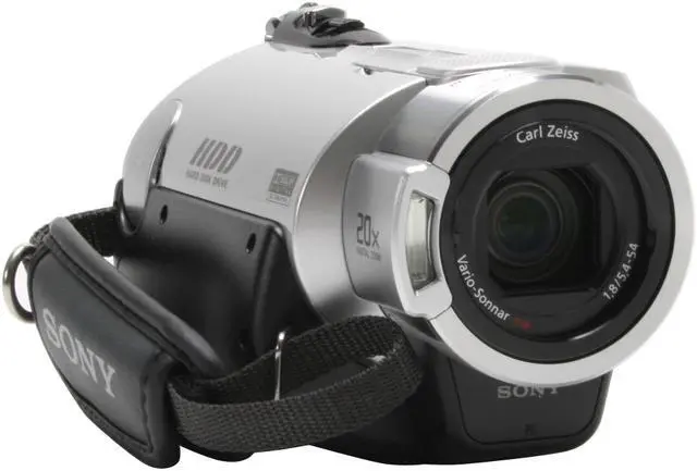 SONY DCR-SR300 Silver 40GB HDD Handycam Camcorder - Newegg.com