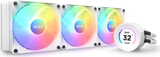 NZXT Kraken Elite RGB 360mm - RL-KR36E-W1 – RGB AIO CPU Liquid
