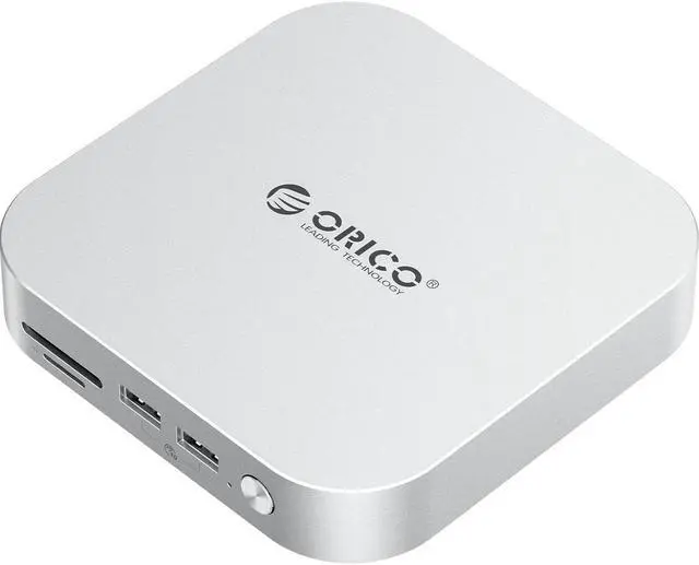 ORICO MiniLink 9-in-1 USB Hub for Mac Mini M4/M2/M1 - Aluminum