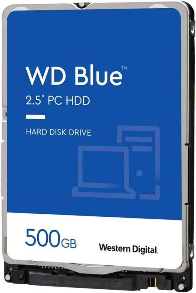 WD Blue WD5000LPZX 500 GB Hard Drive - 2.5