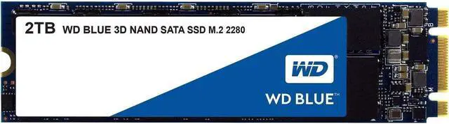 WD Blue 3D NAND 2TB Internal SSD - M.2 2280 SSD - Newegg.com