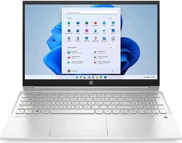 HP Pavilion 15-inch Laptop, 11th Generation Intel Core i7-1165G7