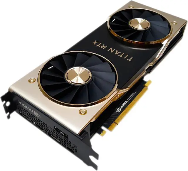 Refurbished: nVIDIA Titan RTX Gold 24GB GDDR6 384bit HDCP 900
