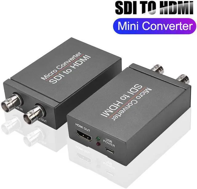 SDI (SD-SDI/HD-SDI/3G-SDI) to HDMI Converter, HDMI Input to SDI 2