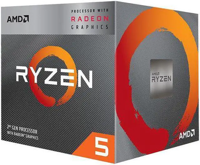 Refurbished: AMD RYZEN 5 3400G 4-Core 3.7 GHz (4.2 GHz Max Boost