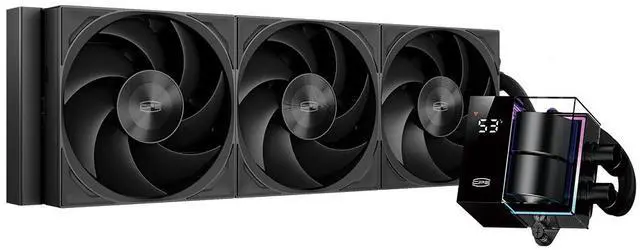 PCCOOLER CPS DS360Pro Digital AlO CPU Liquid Cooler, 360mm