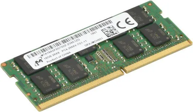 Crucial 16GB DDR4 2666 (PC4-21300) CL19 ECC SODIMM - Newegg.com