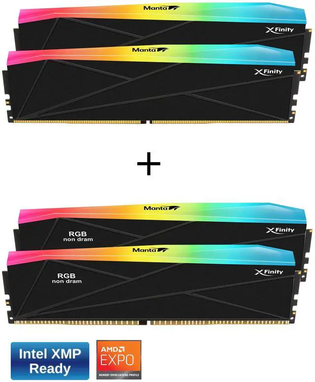 V-COLOR DDR5 SCC 2+2 KIT Manta XFinity 32GB(16GBx2) 8000MHz with