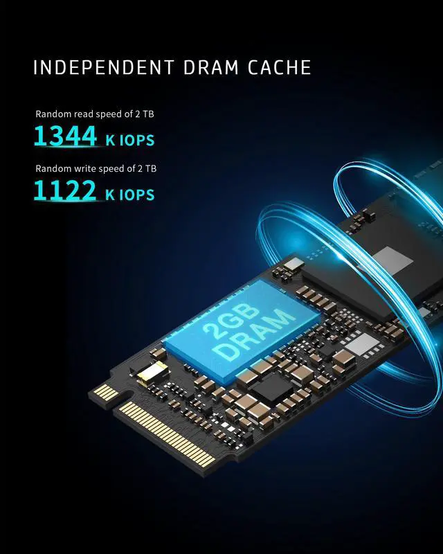 HP FX900 Pro 2TB Gaming NVMe Gen 4 SSD M.2 2280 PCIe 4.0 Internal