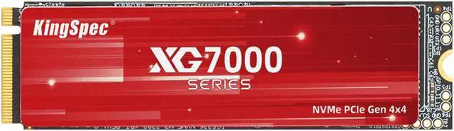 KingSpec XG 7000 2TB M.2 2280 PCIe Gen 4.0x4 NVME 1.4 Speed up to