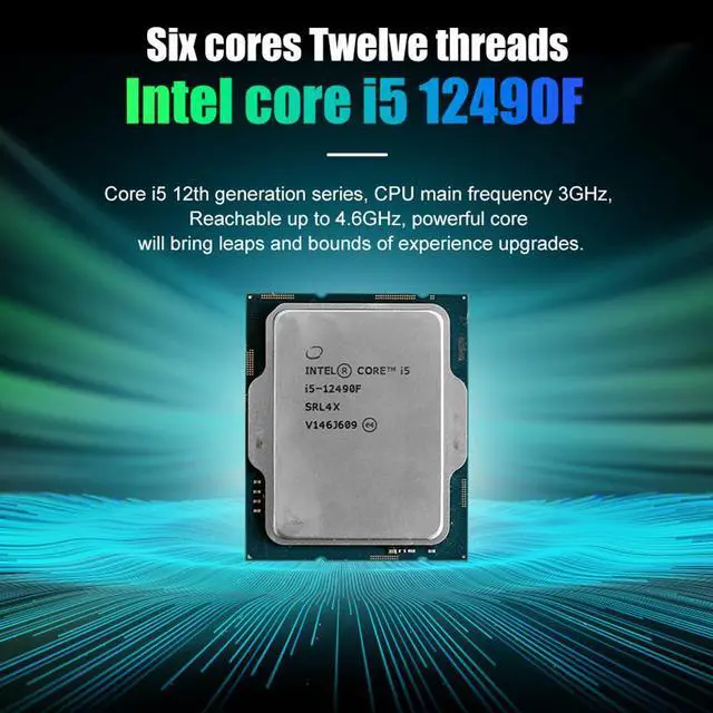 Intel Core i5-12490F Alder Lake Desktop Processor Game Special