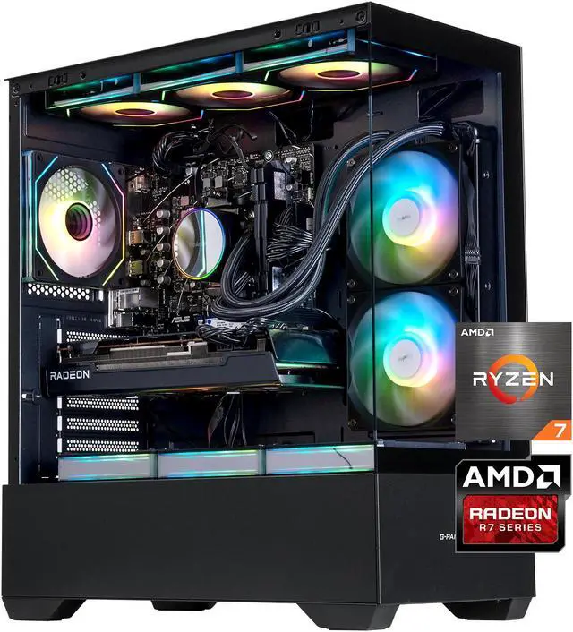 VTG Gaming PC AMD Ryzen7 9700X, Radeon RX 7800 XT 16G, 1TB NVME