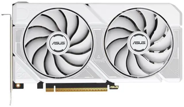ASUS Dual GeForce RTX 5060 White 8GB GDDR7, PCI Express 5.0 x8 ATX