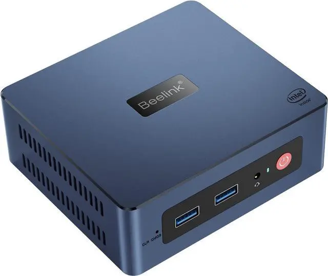 Beelink 4 Cores 11th Gen Intel N5095 Mini-S Mini PC, 8GB RAM 128GB