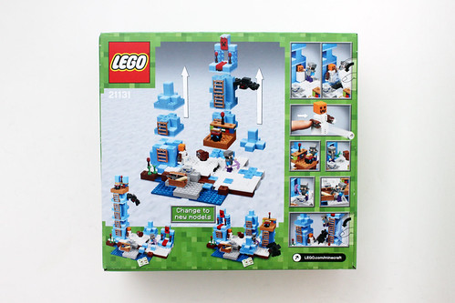 LEGO Minecraft The Ice Spikes (21131) Review - The Brick Fan