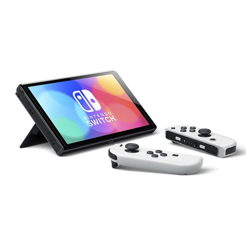 Nintendo - Switch – OLED Model w/ White Joy-Con in White