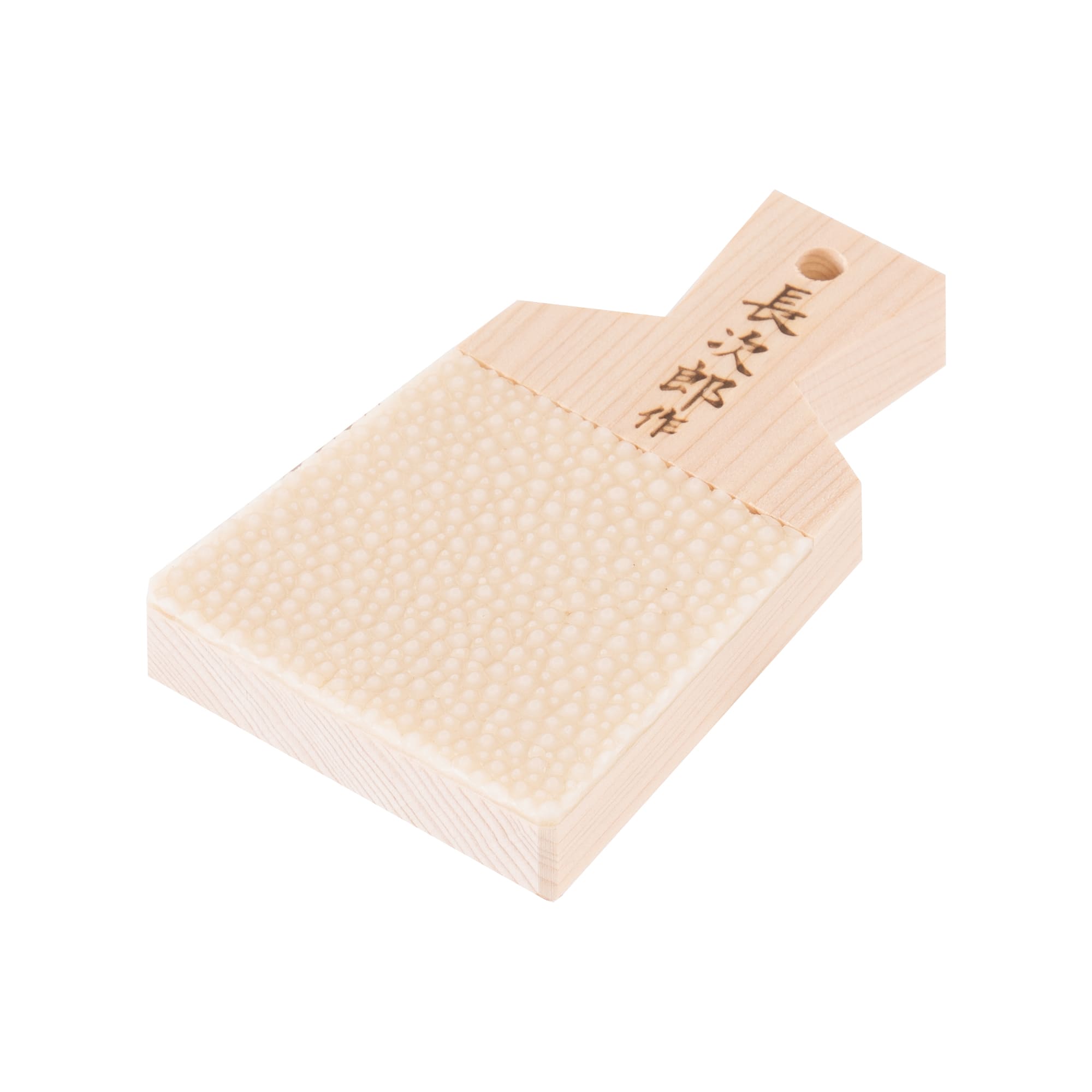 鮫皮おろし 本鮫 わさび用｜わさびおろし 職人仕上げ 長次郎 小 – 長次郎作