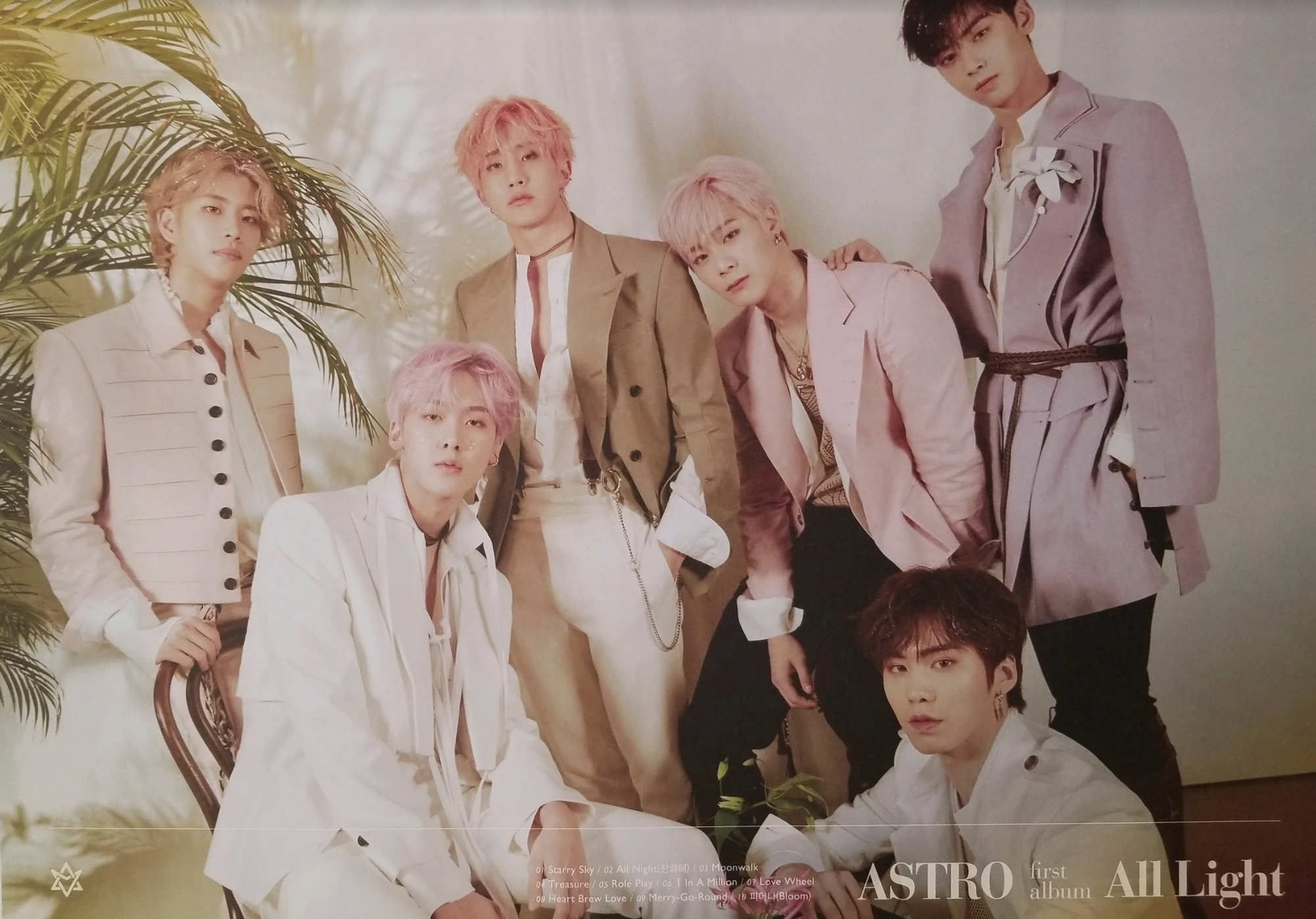 Astro 1st Album All Light Official Double Sided Poster – Choice