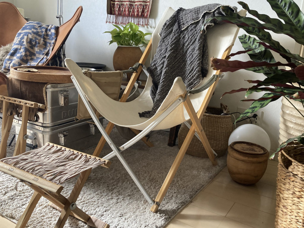 使用レビュー》スノーピーク（Snow Peak）Take!チェア ロングを自宅で