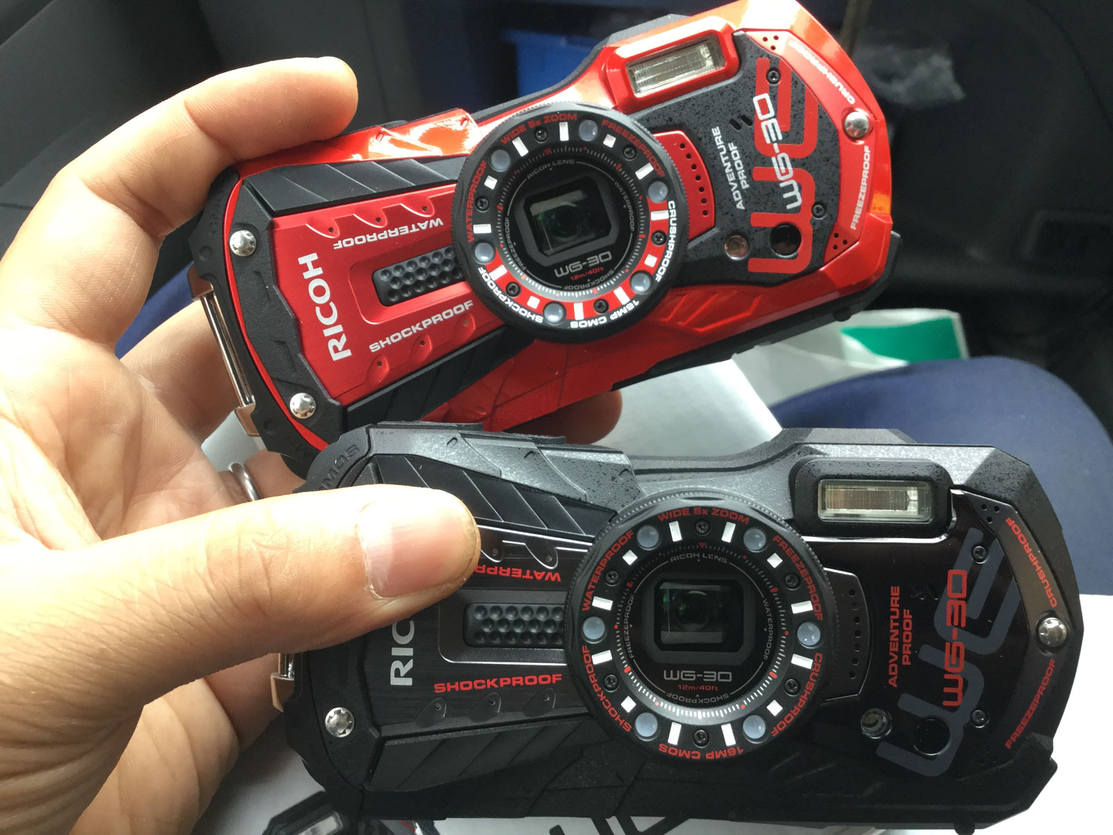 安価なタフカメラ RICOH WG-30を試す - Music Box