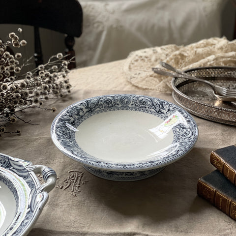 ドイツ製 Hutschenreuther 美しいfleur❁大きなスーピエール ドイツ製