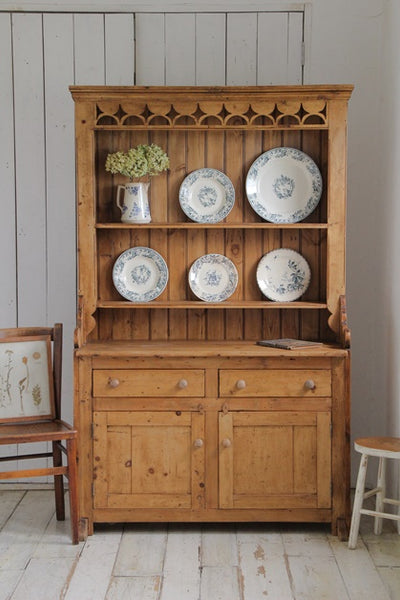 1890年代アイリッシュのオールドパインドレッサー（高さ183cm