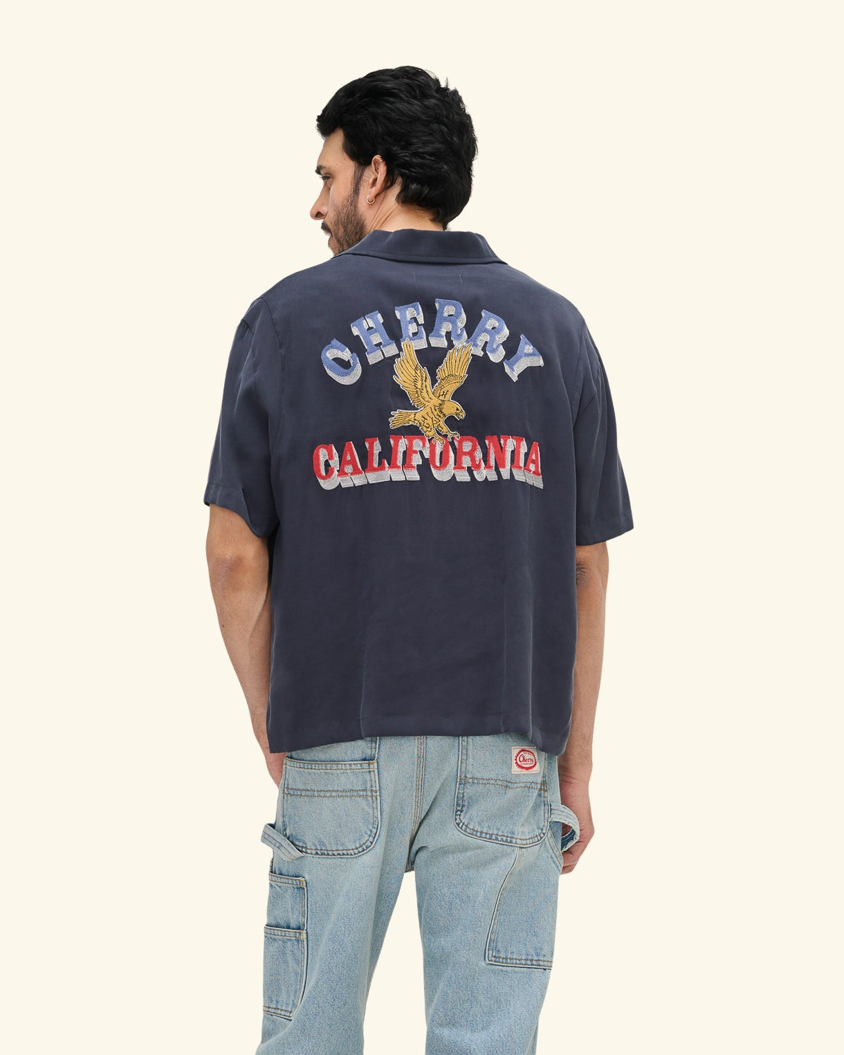 Tencel Bowling Shirt (Vintage Black) – CHERRY LA