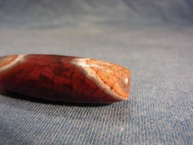 ジービーズ（チベット天珠）古代縞瑪瑙 - Chagamocraft (チャガモクラフト)