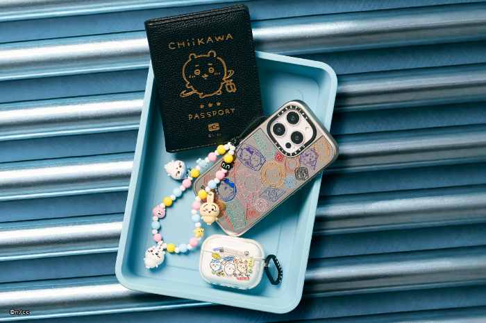 ちいかわ」×「CASETiFY」初コラボ！旅行がテーマのテックアクセサリー