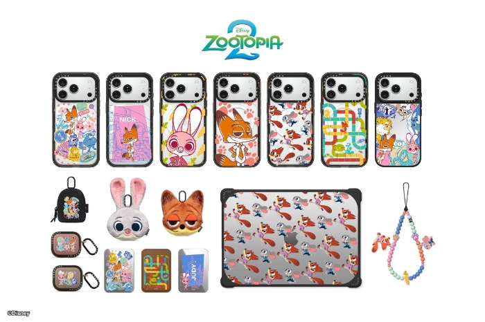 ズートピア2』×「CASETiFY」ジュディ＆ニックをフィーチャーしたテック
