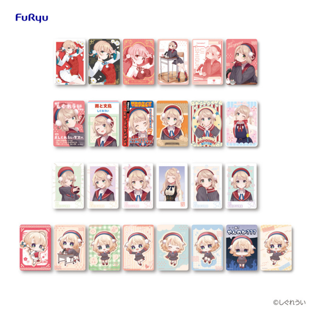 フリューくじ しぐれうい トレーディングクリアカード フリューくじの