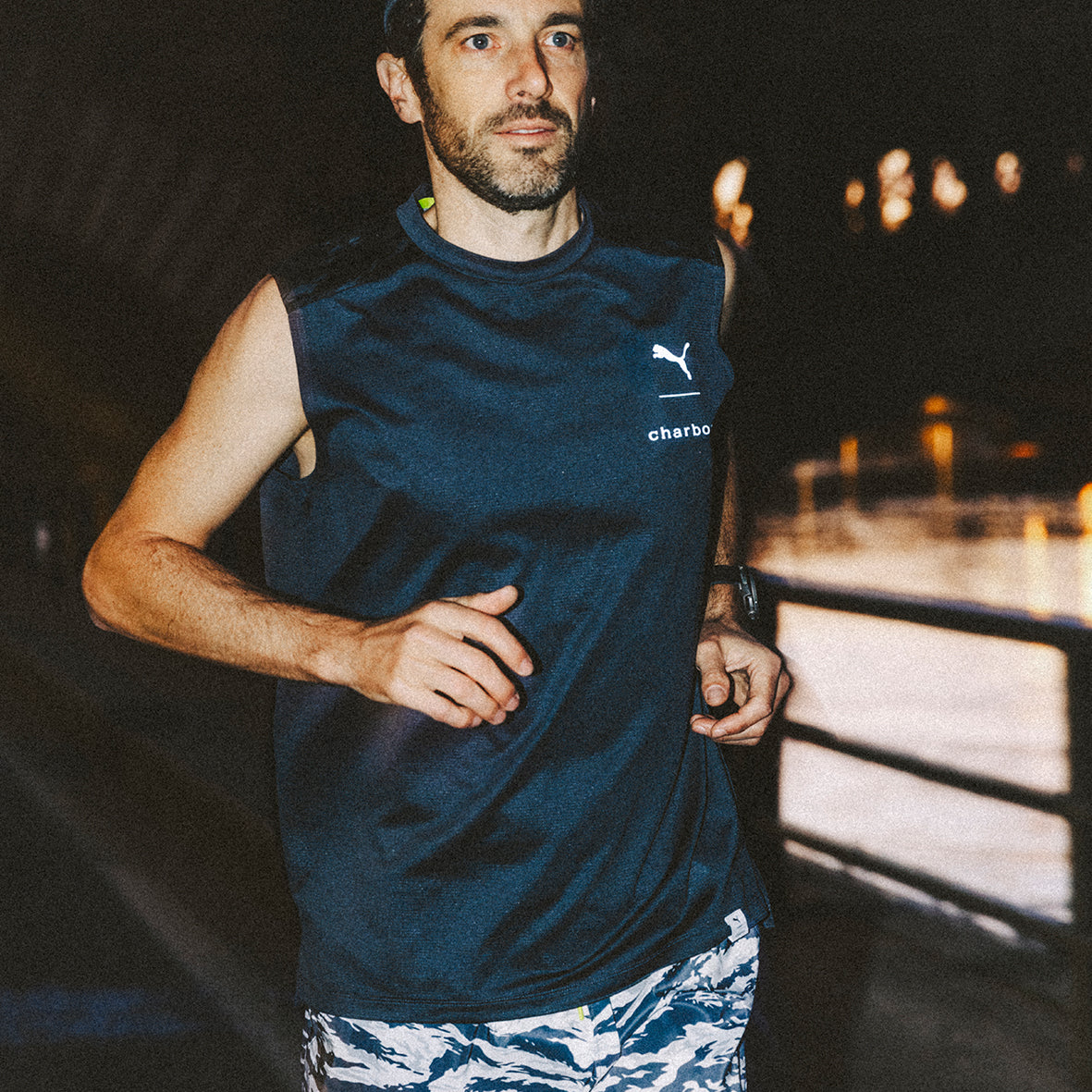 PUMA × CHARBON SLEEVELESS T-SHIRTS