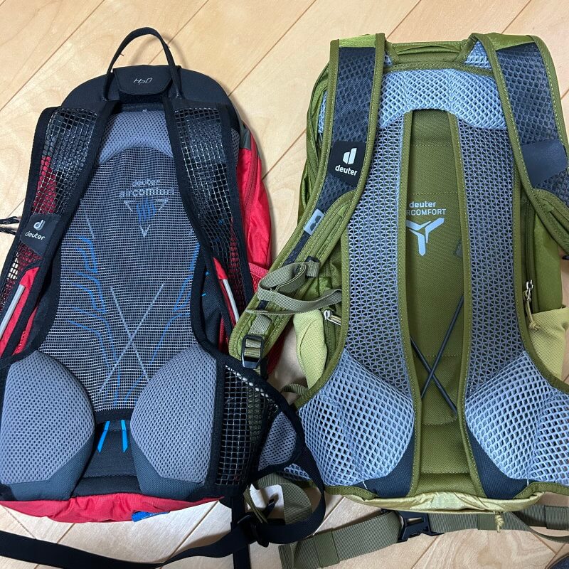 サイクリングバックdeuter RACE AIR 14+3を購入