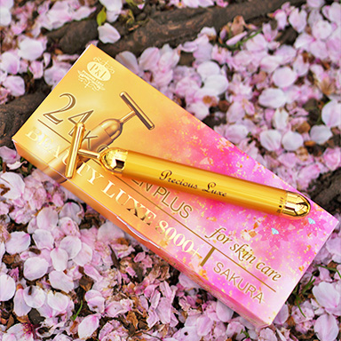 24K金美顔器 BEAUTY LUXE 8000+ | chihaya