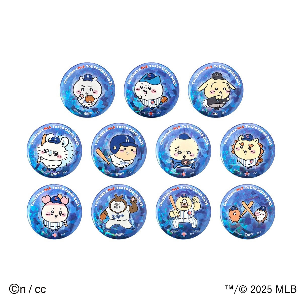 ちいかわ×MLB TOKYO SERIES ホログラムカンバッジ（全11種）1BOX 11個