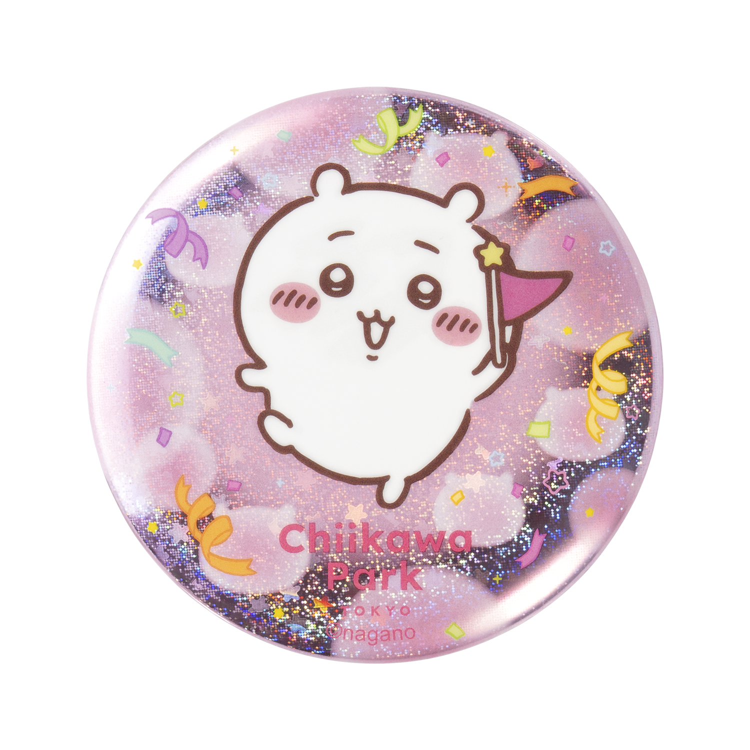 ちいかわパーク トレーディングホログラム缶バッジ～フラッグ～（全8種