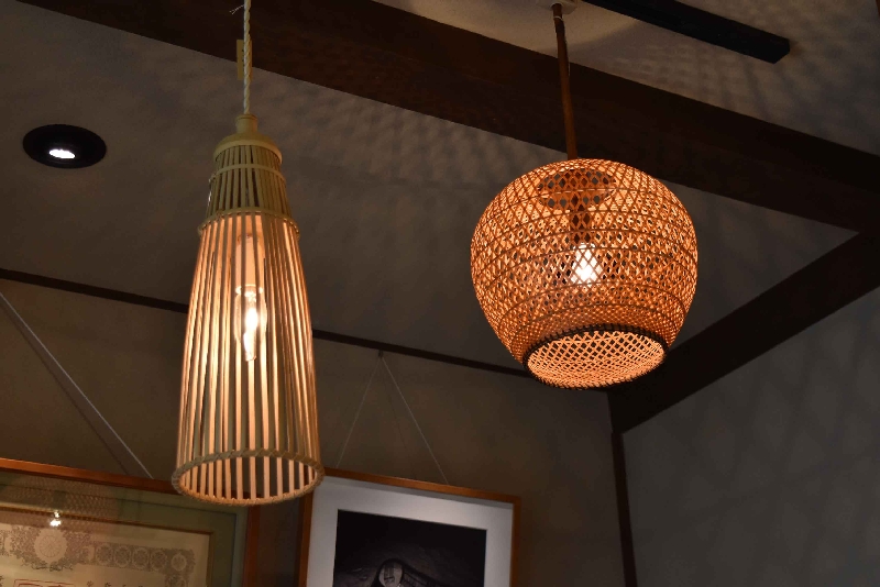 light / 竹のランプシェード of 竹清堂