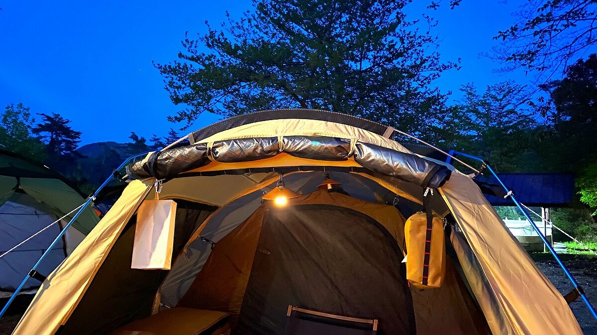 レビュー WholeEarth『アーストリッパー2.0』前室付きの快適テント