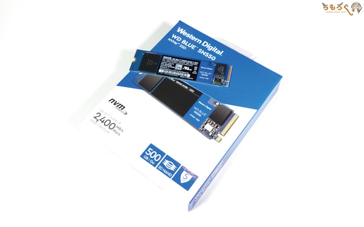 WD Blue SN550をレビュー：SN500の後継モデルだが肝心の性能は不満