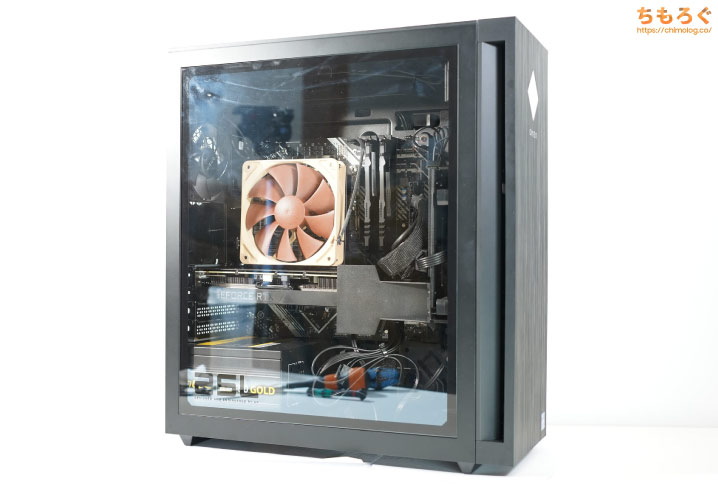 HP OMEN 25Lのパーツ交換を画像で解説【CPUクーラーと電源を交換