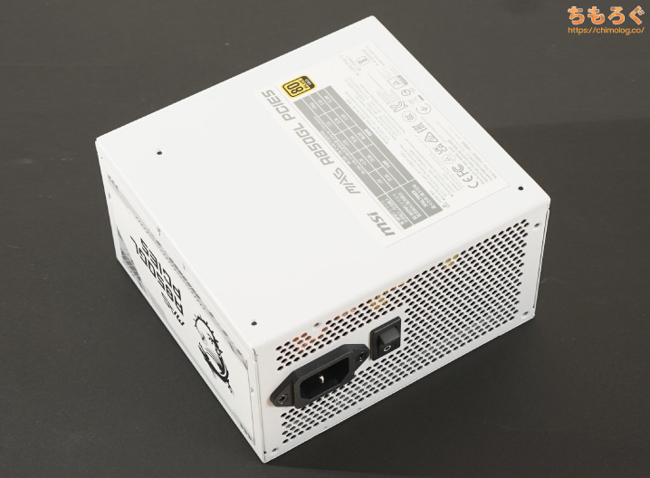 MSIの売れ筋電源「MAG A850GL PCIE5」レビュー：白カラーのCWT製で割安