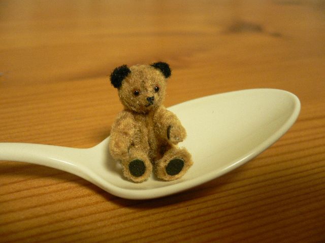 国本雅之さんの「ミニチュアモールベア」 | 赤頭巾のほうろう生活