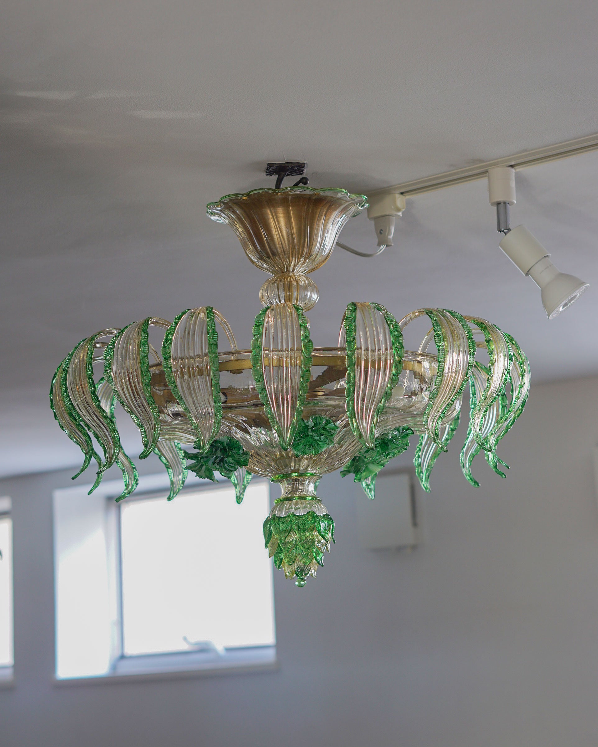 ムラーノガラス（ベネチアングラス）シャンデリア／照明／シーリング