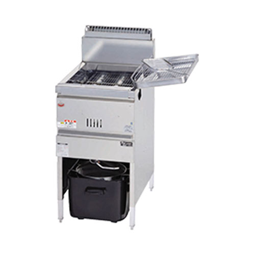 MGF-18K マルゼン ガスフライヤー 一槽式 | 厨房ベース