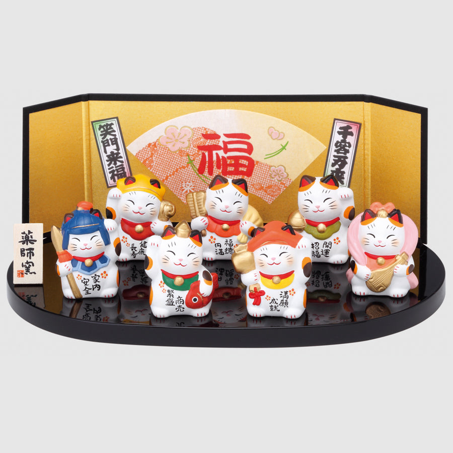 七福神招き猫 – 中外陶園オンラインストア