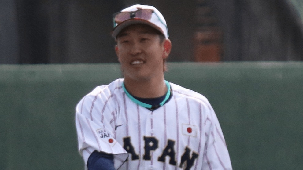 小園海斗、自然体で世界一へ 代表合宿初日「ここに来られてよかった