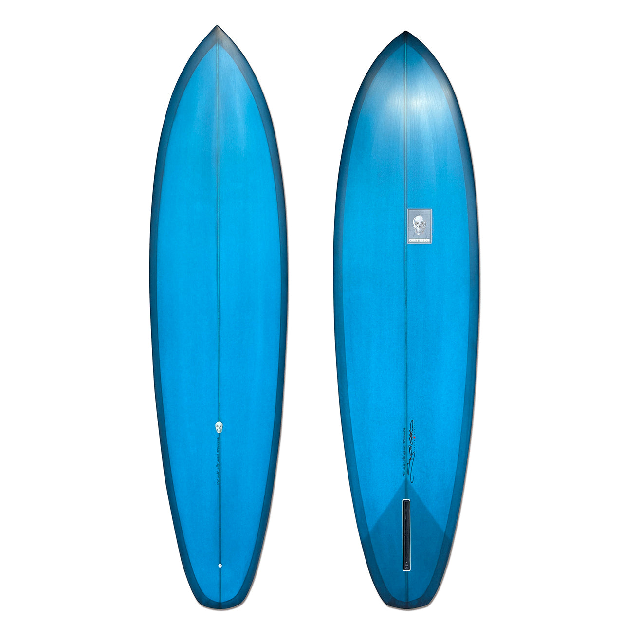 HAL シングルフィン付き CEANO SURFBOARD ミッドレングス HAL シングル