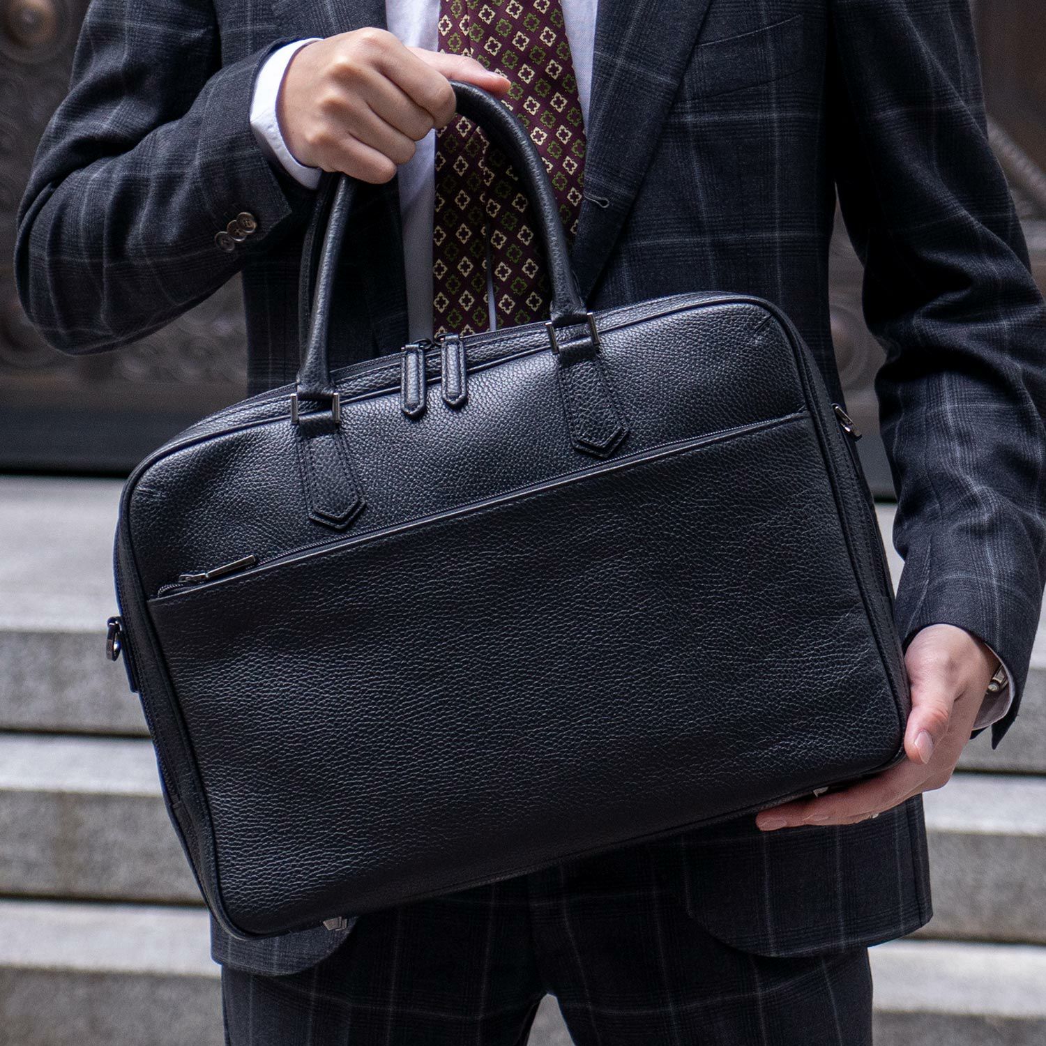 エメリーⅡ2way シングルブリーフケース | ビジネスバッグ（革